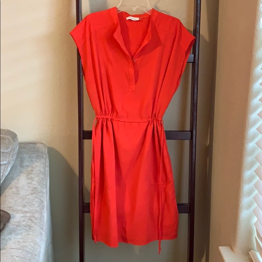 Red Calvin Klein Dress